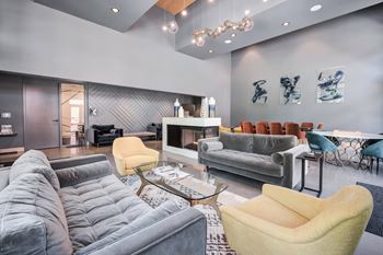 Clubhouse lounge